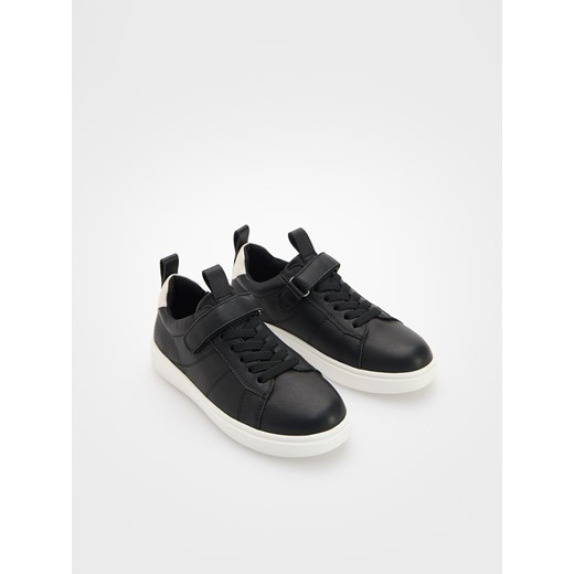 Reserved - Skórzane trampki - czarny Reserved 34 Reserved