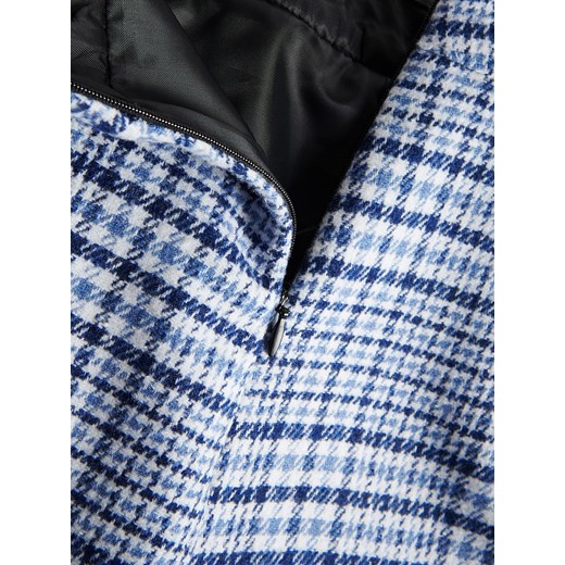 Reserved - Spódnica mini z dodatkiem wełny - wielobarwny Reserved XS Reserved