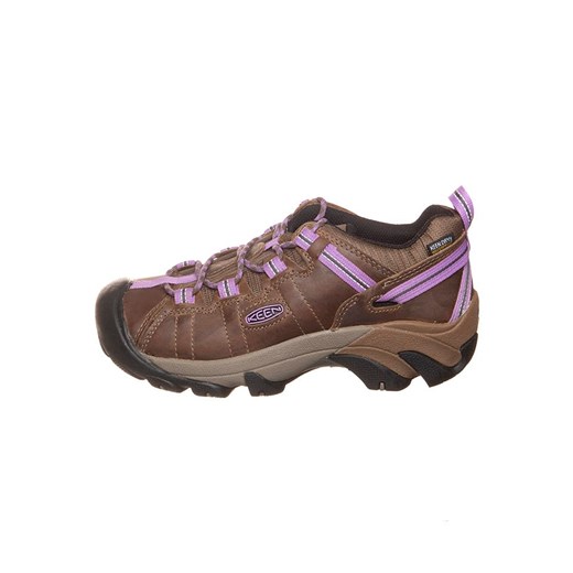 Keen Skórzane buty turystyczne &quot;Targhee II&quot; w kolorze ciemnobrązowym ze sklepu Limango Polska w kategorii Buty trekkingowe damskie - zdjęcie 178354060