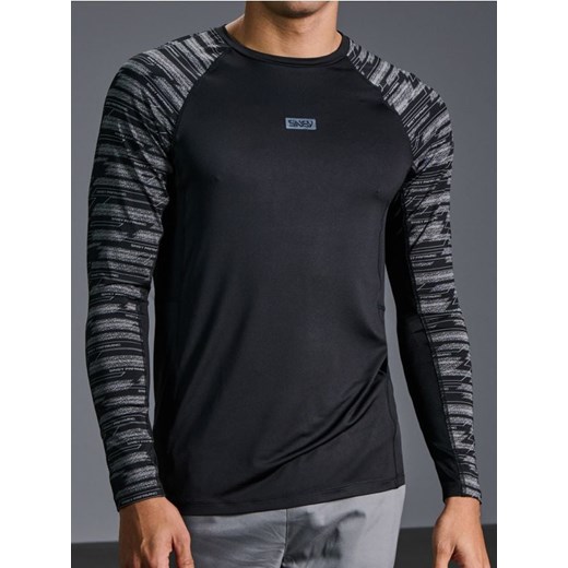 Sinsay - Koszulka sportowa - czarny ze sklepu Sinsay w kategorii T-shirty męskie - zdjęcie 178359163