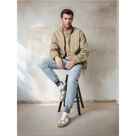 Sinsay - Jeansy jogger cargo - niebieski ze sklepu Sinsay w kategorii Jeansy męskie - zdjęcie 178359210
