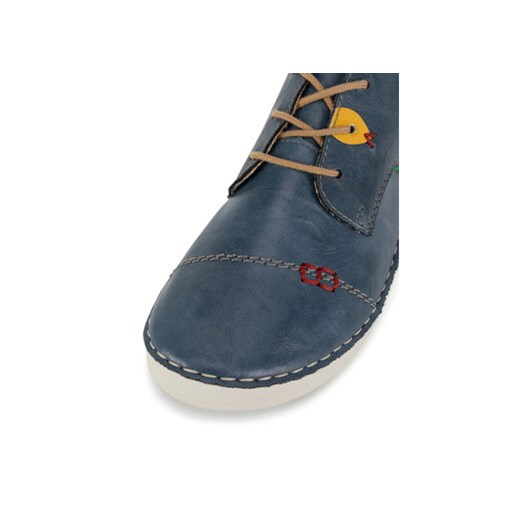 Rieker Półbuty 52528-14 Niebieski Rieker 42 MODIVO