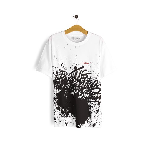 T-shirt męski Gate biały 