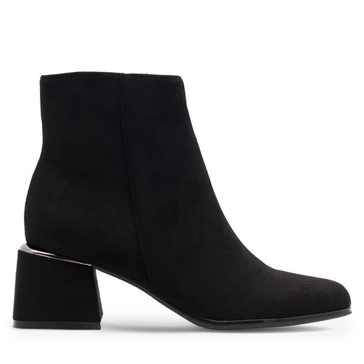 Botki JENNY WYL2403-10 Czarny 38 eobuwie.pl