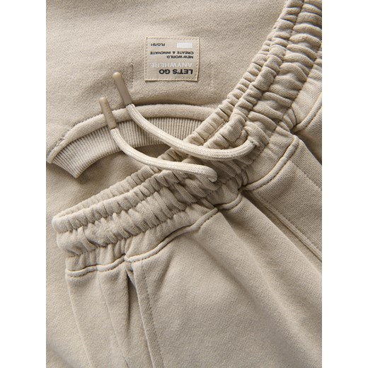 Reserved - Dzianinowy komplet oversize - jasnoszary Reserved 146 (10 lat) Reserved