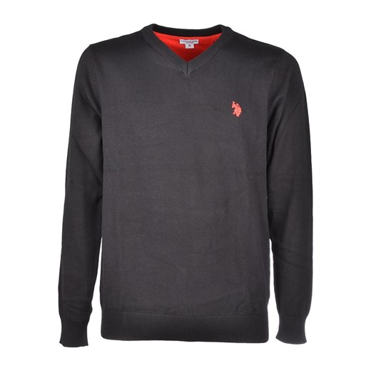 U.S. Polo Assn. Sweter w kolorze czarnym ze sklepu Limango Polska w kategorii Swetry męskie - zdjęcie 178361360