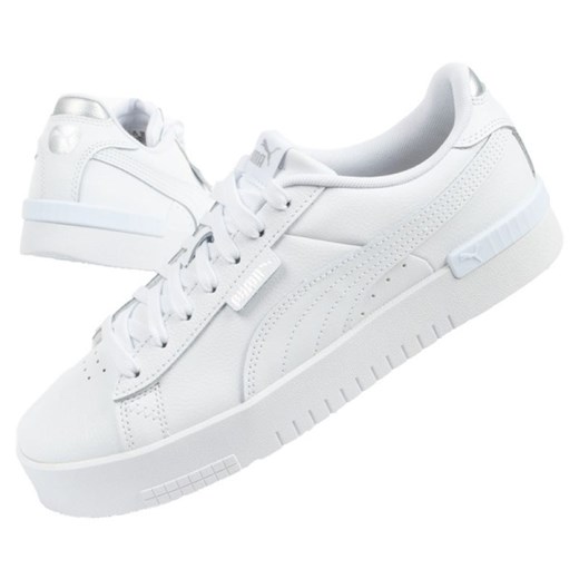 Buty Puma Jada 386401 01 białe ze sklepu ButyModne.pl w kategorii Trampki damskie - zdjęcie 178363881