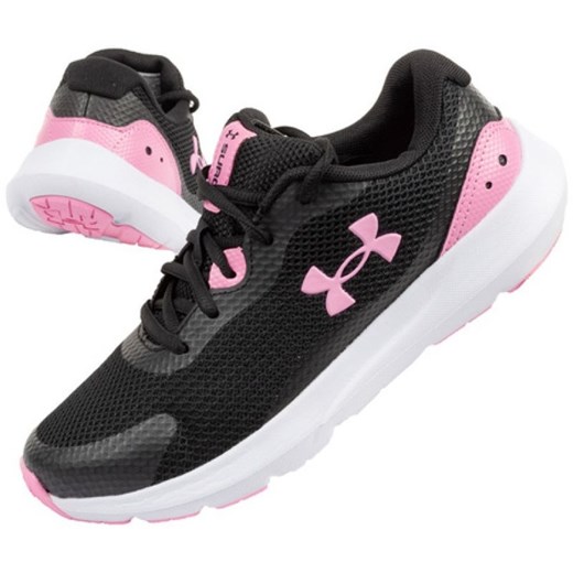 Buty Under Armour 3025013-001 czarne ze sklepu ButyModne.pl w kategorii Buty sportowe damskie - zdjęcie 178363892