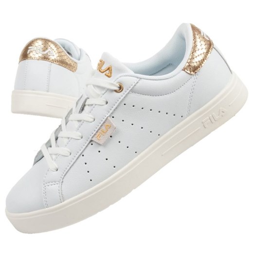 Buty Fila Lusso FFW028613069 białe ze sklepu ButyModne.pl w kategorii Buty sportowe damskie - zdjęcie 178363902