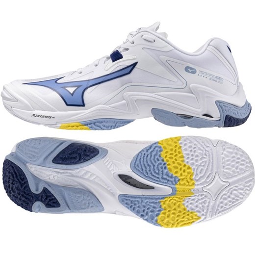 Buty Mizuno Wave Lightning Z8 V1GA240097 białe ze sklepu ButyModne.pl w kategorii Buty sportowe męskie - zdjęcie 178364130