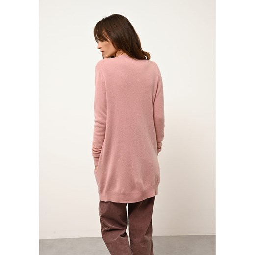 Just Cashmere Kaszmirowy kardigan &quot;Chelsea&quot; w kolorze jasnoróżowym Just Cashmere XL Limango Polska wyprzedaż