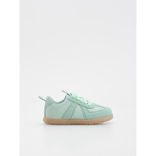 Reserved - Sneakersy z zapięciem na rzep - jasnozielony Reserved 20/21 Reserved