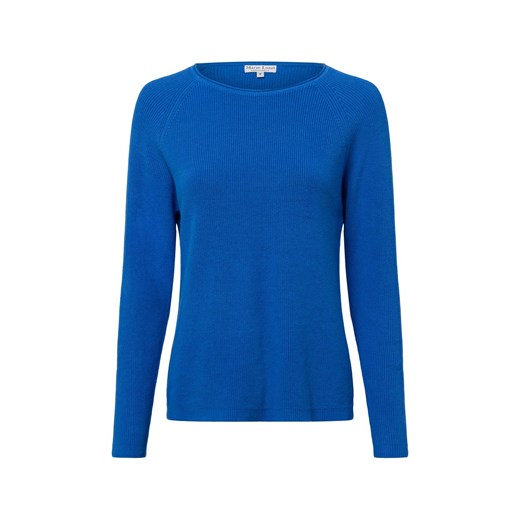 Marie Lund Damski sweter z dzianiny - Nak Kobiety Bawełna indygo jednolity Marie Lund XXL wyprzedaż vangraaf