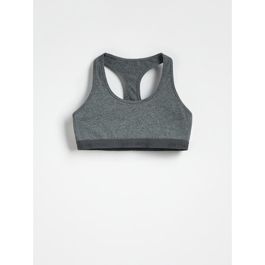 Reserved - Top w sportowym stylu - szary Reserved L Reserved
