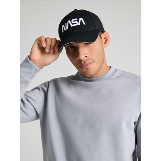 Sinsay - Czapka z daszkiem NASA - czarny ze sklepu Sinsay w kategorii Czapki z daszkiem męskie - zdjęcie 178371674