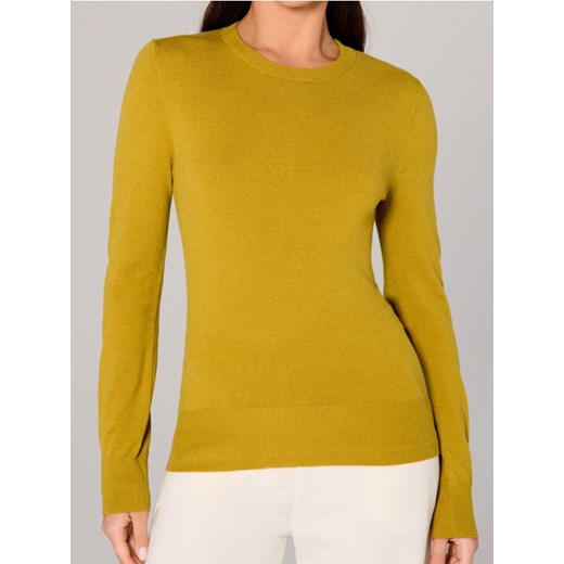 Sinsay - Sweter w stylu basic - zielony ze sklepu Sinsay w kategorii Swetry damskie - zdjęcie 178371841