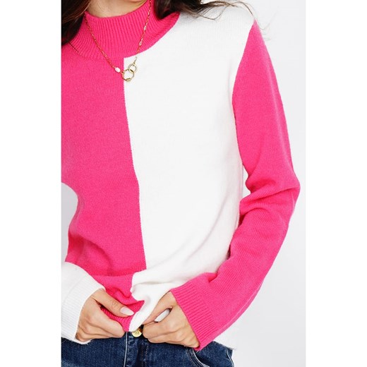 Sweter damski ASSUILI z okrągłym dekoltem 