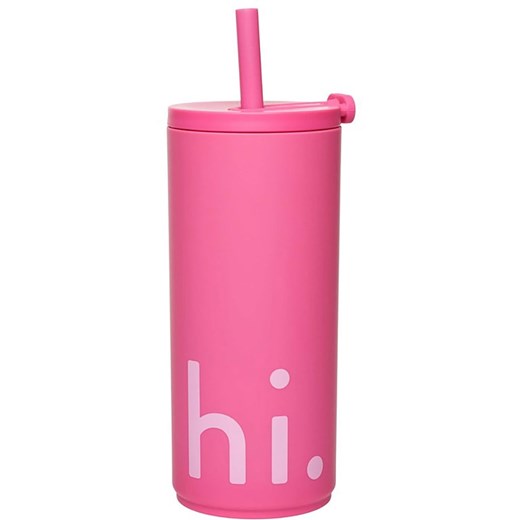Design Letters Kubek &quot;hi.&quot; w kolorze różowym - 500 ml ze sklepu Limango Polska w kategorii Kubki - zdjęcie 178373873