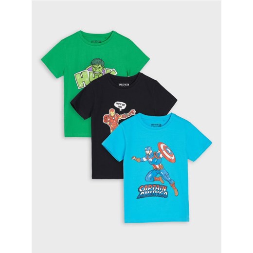 Sinsay - Koszulka MARVEL - wielobarwny ze sklepu Sinsay w kategorii T-shirty chłopięce - zdjęcie 178377884