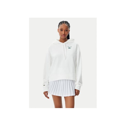 Lacoste Bluza SF2649 Biały Relaxed Fit Lacoste 38 MODIVO