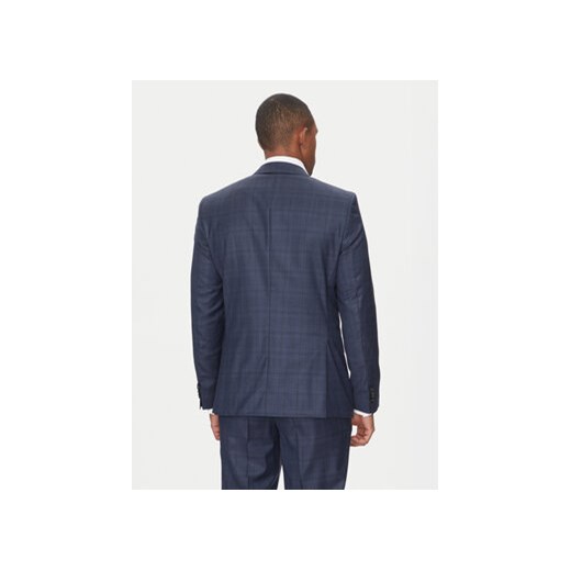 BOSS Garnitur H-Huge 50535401 Niebieski Slim Fit 56 MODIVO