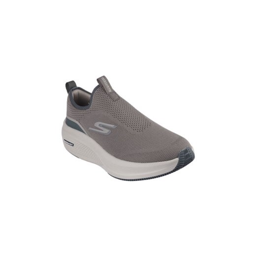 Skechers Buty do biegania GO RUN Elevate 2.0 220849/BRN Szary ze sklepu MODIVO w kategorii Buty sportowe męskie - zdjęcie 178379171