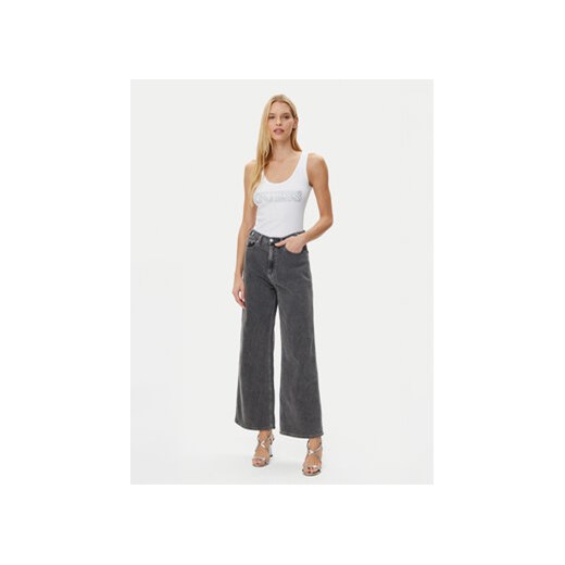 Guess Top W5GP29 KA0H1 Biały Regular Fit Guess M MODIVO