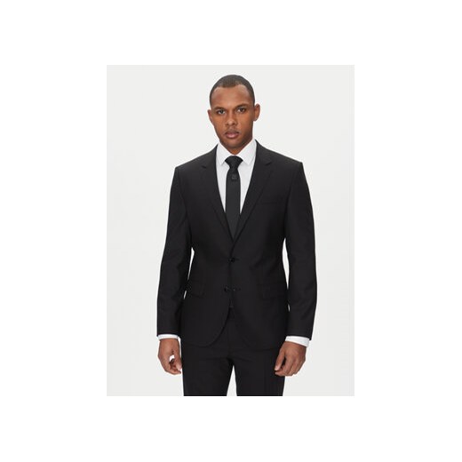 HUGO Krawat 50503476 Czarny one size MODIVO