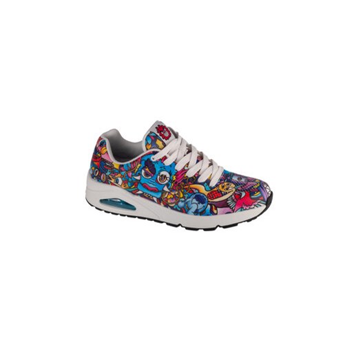 Skechers Sneakersy Uno - Color Doodle 183500/MLT Kolorowy ze sklepu MODIVO w kategorii Buty sportowe męskie - zdjęcie 178380262