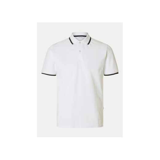 Selected Homme Polo 16095852 Biały Slim Fit Selected Homme XXL MODIVO