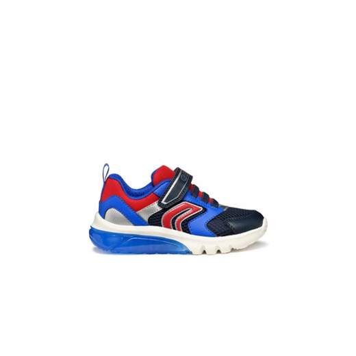 Geox Sneakersy J Ciberdron J45LBC 1454 C4244 M Granatowy ze sklepu MODIVO w kategorii Buty sportowe dziecięce - zdjęcie 178381281