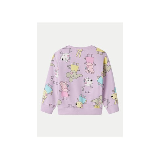 NAME IT Bluza Fira Peppa 13240631 Fioletowy Regular Fit Name It 92 MODIVO