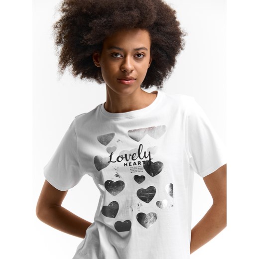 GATE Bawełniana koszulka z nadrukiem 34 Gate 38 gateshop