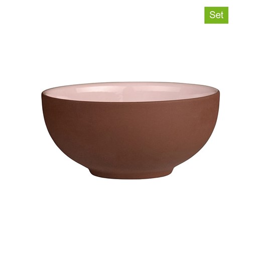 Maxwell &amp; Williams Miski (6 szt.) &quot;Sienna&quot; w kolorze jasnobrązowo-jasnoróżowym - Ø 12 cm ze sklepu Limango Polska w kategorii Miski - zdjęcie 178382572