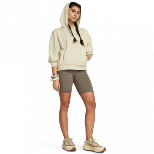 Damskie kolarki treningowe Under Armour Meridian Bike Short 7in - brązowe ze sklepu Sportstylestory.com w kategorii Szorty - zdjęcie 178384182
