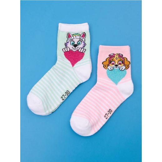 Sinsay - Skarpetki 2 pack Paw Patrol - wielobarwny ze sklepu Sinsay w kategorii Skarpetki dziecięce - zdjęcie 178384782