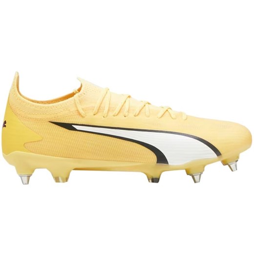 Buty piłkarskie Puma Ultra Ultimate MxSG M 107504 04 żółte ze sklepu ButyModne.pl w kategorii Buty sportowe męskie - zdjęcie 178385130