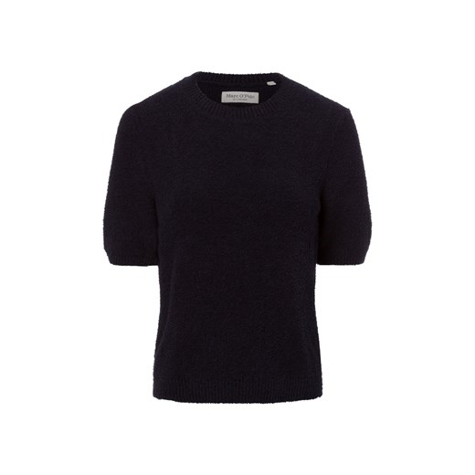 Marc O'Polo Sweter damski Kobiety Bawełna czarny jednolity ze sklepu vangraaf w kategorii Swetry damskie - zdjęcie 178389660