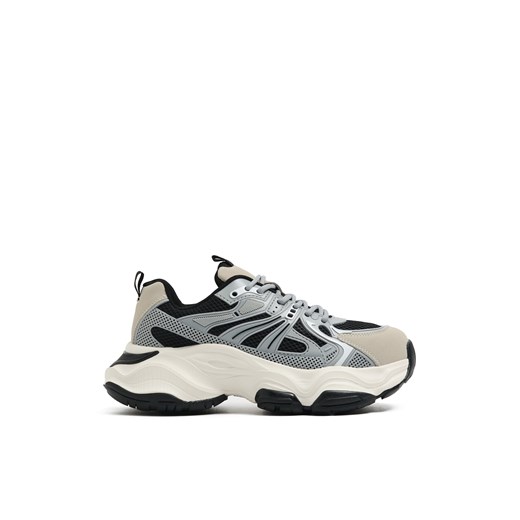 Cropp - Sportowe sneakersy z solidną podeszwą - wielobarwny ze sklepu Cropp w kategorii Buty sportowe damskie - zdjęcie 178389864