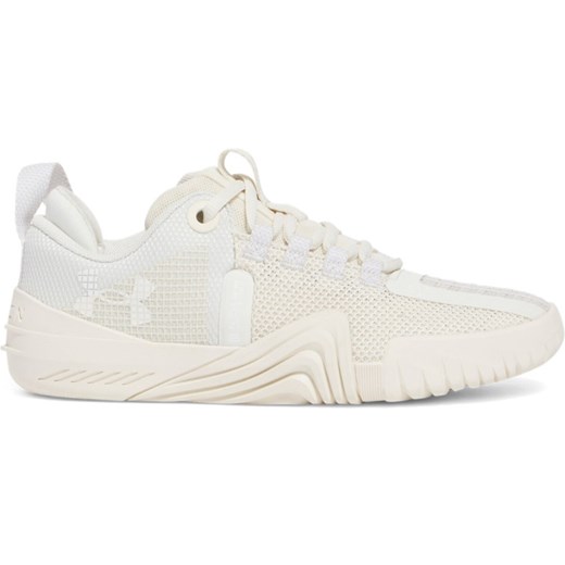 Damskie buty treningowe crossfit Under Armour UA W TriBase Reign 6 - beżowe ze sklepu Sportstylestory.com w kategorii Buty sportowe damskie - zdjęcie 178393413