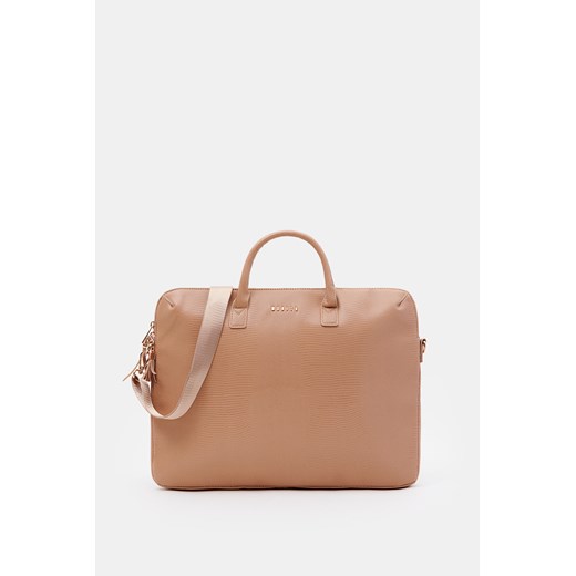 Mohito - Torba na laptopa - beżowy ze sklepu Mohito w kategorii Torby na laptopa - zdjęcie 178395212