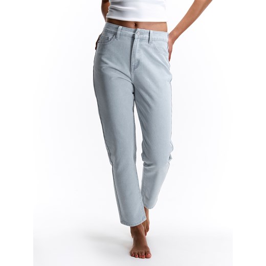 Jeansy damskie Gate niebieskie 