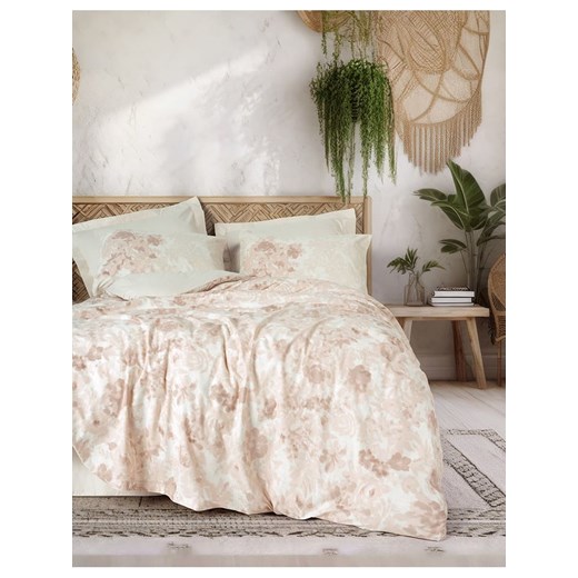 Colourful Cotton Komplet pościeli renforcé &quot;Vestige&quot; w kolorze beżowym ze sklepu Limango Polska w kategorii Pościele - zdjęcie 178398844