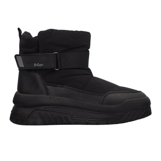 Buty Lee Cooper LCJ-24-47-3141LA czarne ze sklepu ButyModne.pl w kategorii Śniegowce damskie - zdjęcie 178400453