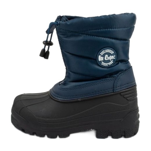 Buty śniegowce Lee Cooper LCJ-24-44-2841 niebieskie ze sklepu ButyModne.pl w kategorii Buty zimowe dziecięce - zdjęcie 178400494