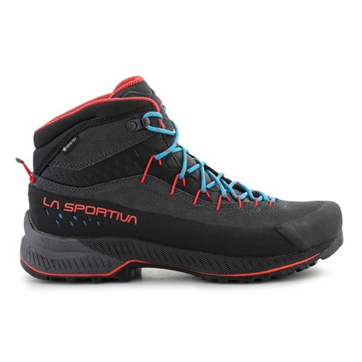 Buty La Sportiva TX4 Evo Mid Gtx Carbon 37F900322 czarne ze sklepu ButyModne.pl w kategorii Buty trekkingowe dziecięce - zdjęcie 178400582