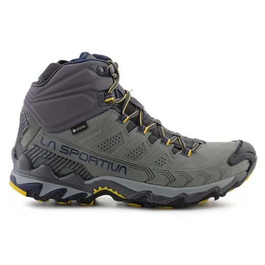 Buty La Sportiva Ultra Raptor Ii Leather Gtx Clay 34J909629 szare ze sklepu ButyModne.pl w kategorii Buty trekkingowe dziecięce - zdjęcie 178400591