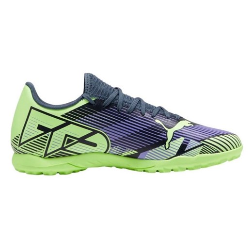 Buty piłkarskie Puma Future 7 Play Tt 107943 03 zielone ze sklepu ButyModne.pl w kategorii Buty sportowe męskie - zdjęcie 178400624