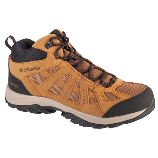 Buty Columbia Redmond III Mid Wp 1940581286 z membraną beżowy ze sklepu ButyModne.pl w kategorii Buty trekkingowe dziecięce - zdjęcie 178400680