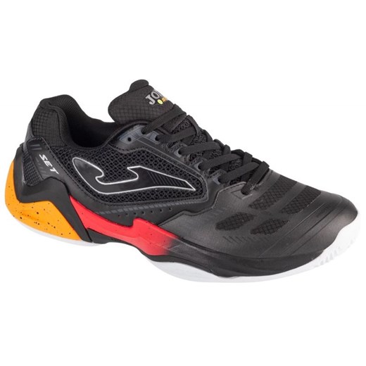 Buty do tenisa Joma Set Men 2401 TSETW2401C czarne ze sklepu ButyModne.pl w kategorii Buty sportowe męskie - zdjęcie 178400682